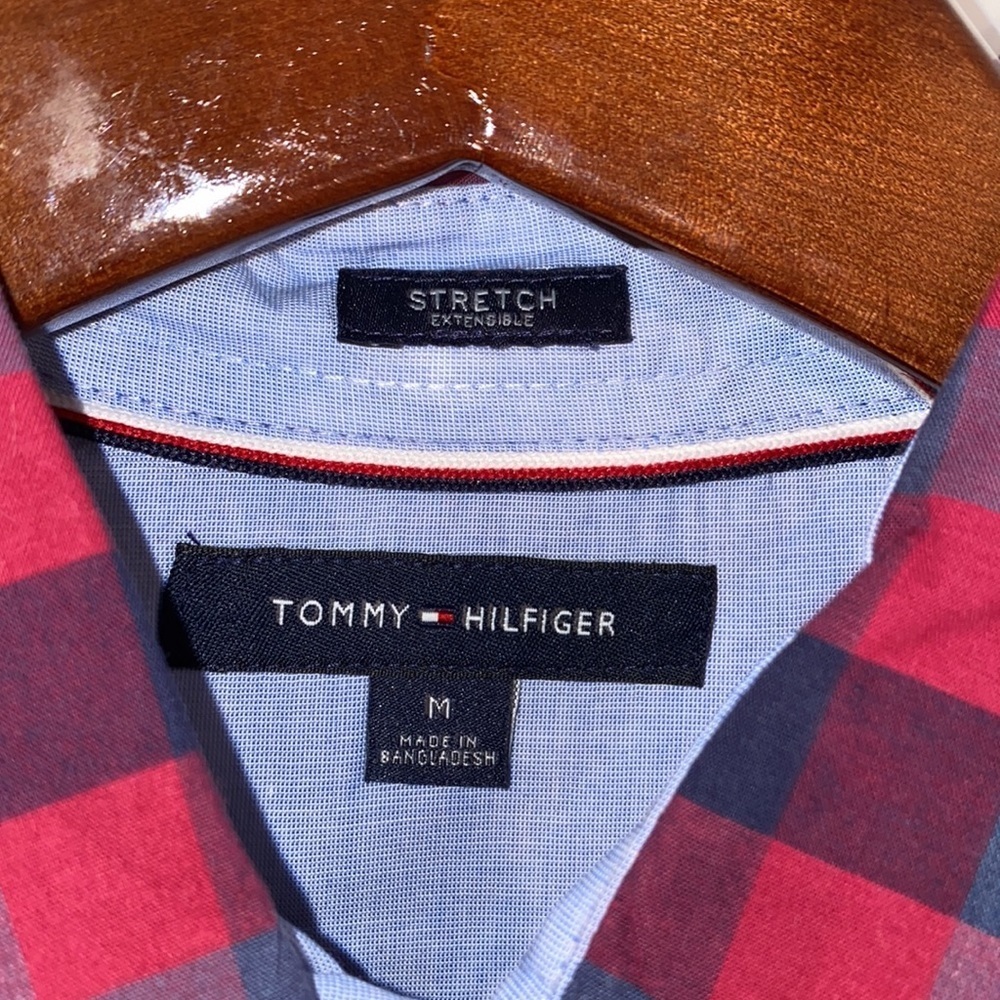 Tommy Hilfiger Men’s Tonal Check Shirt - Picture 5 of 8